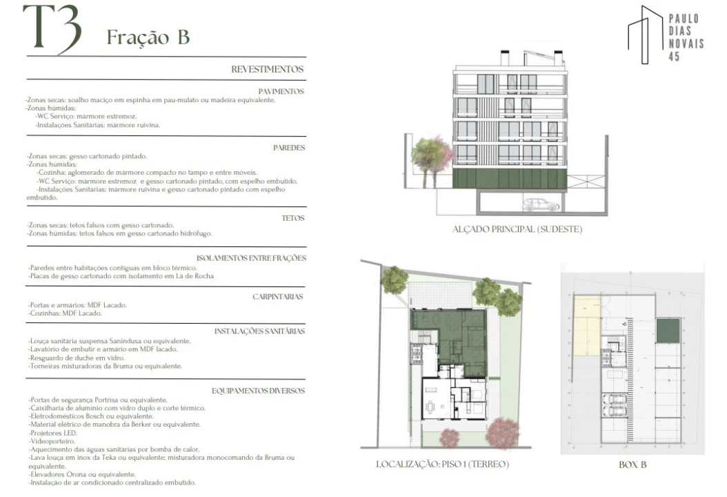 Apartamento T3 para Venda em Lordelo do Ouro e Massarelos Planta 2