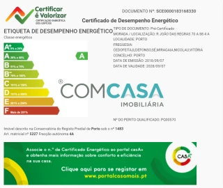 Apartamento T2 para Venda em Cedofeita, Santo Ildefonso, Sé, Miragaia, São Nicolau e Vitória