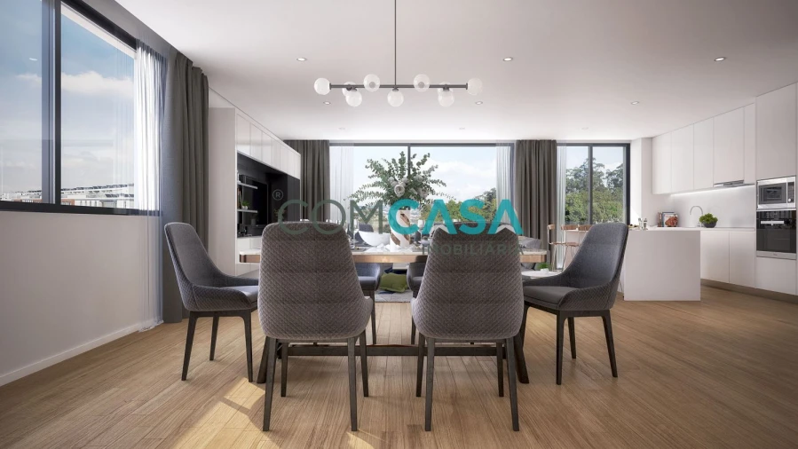 Apartamento T3 para Venda em Mafamude e Vilar do Paraíso Foto 9