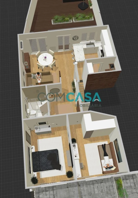 Apartamento T3 para Venda em Campanhã