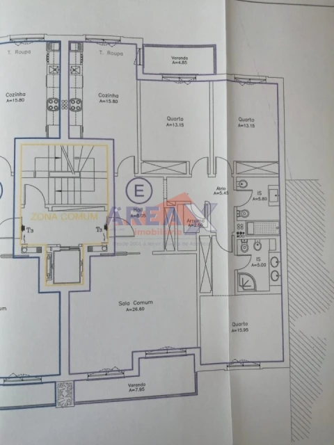 Apartamento T3 para Venda em Aradas