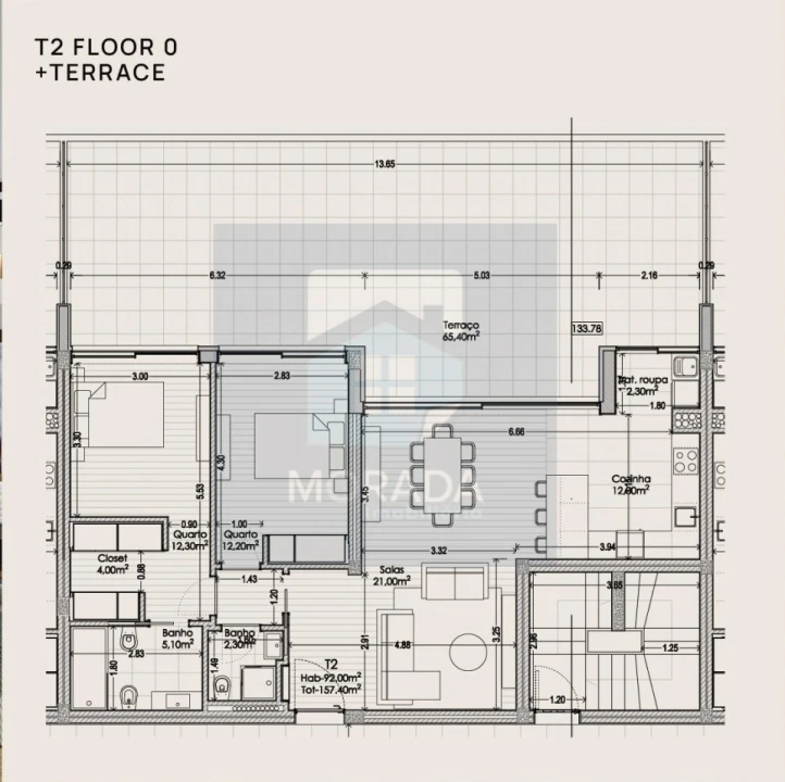 Apartamento T2 para Venda em Aguas Santas Foto 7