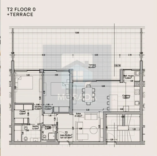 Apartamento T2 para Venda em Aguas Santas Foto 7