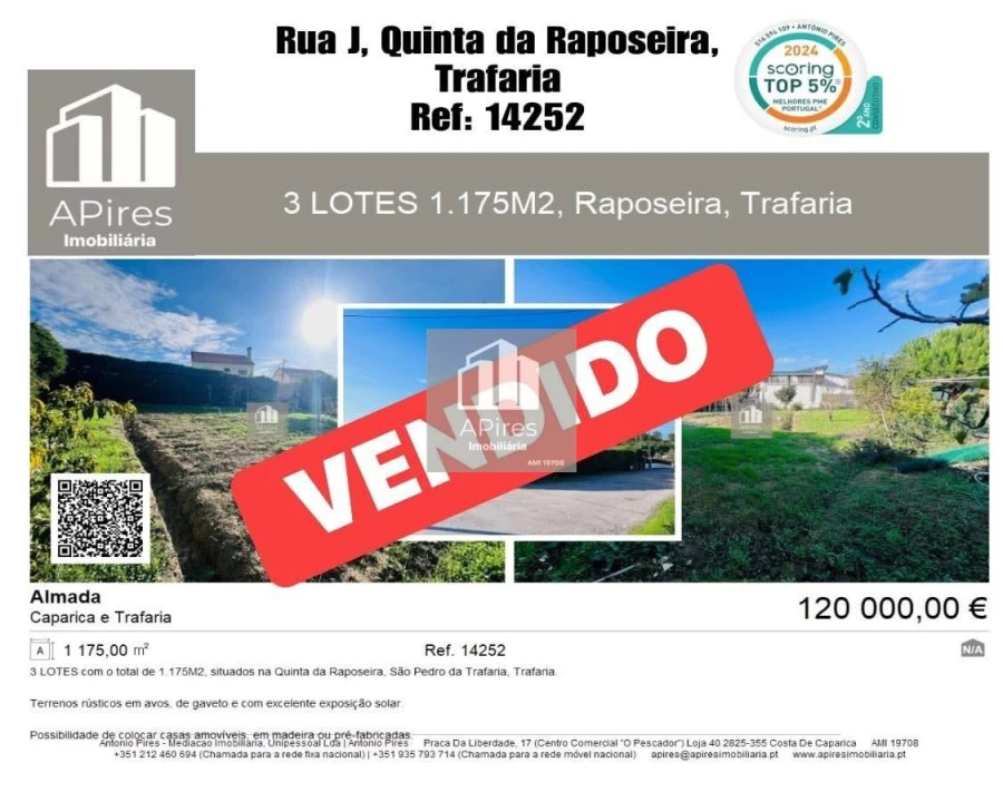 Terreno para Venda em Caparica e Trafaria Foto 1