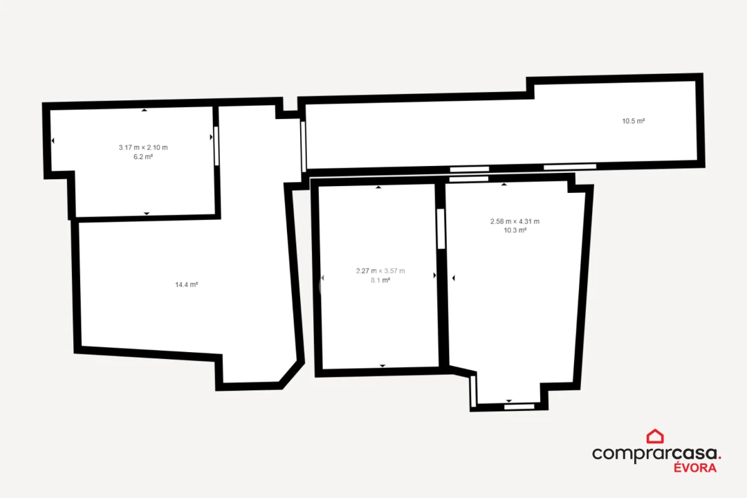 Moradia T1 para Venda em Borba (São Bartolomeu) Foto 12