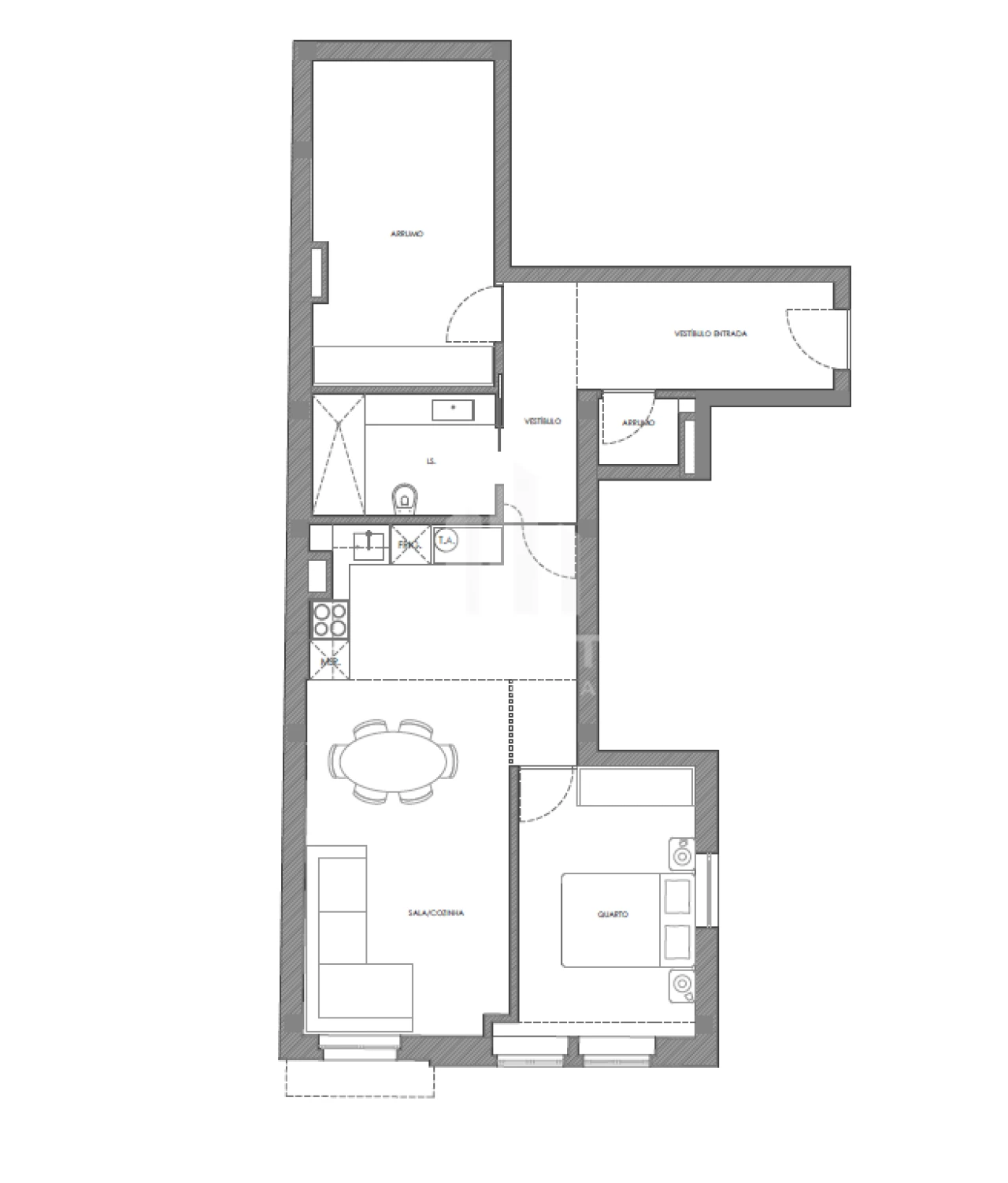 Apartamento T2 para Venda em Bonfim Foto 10