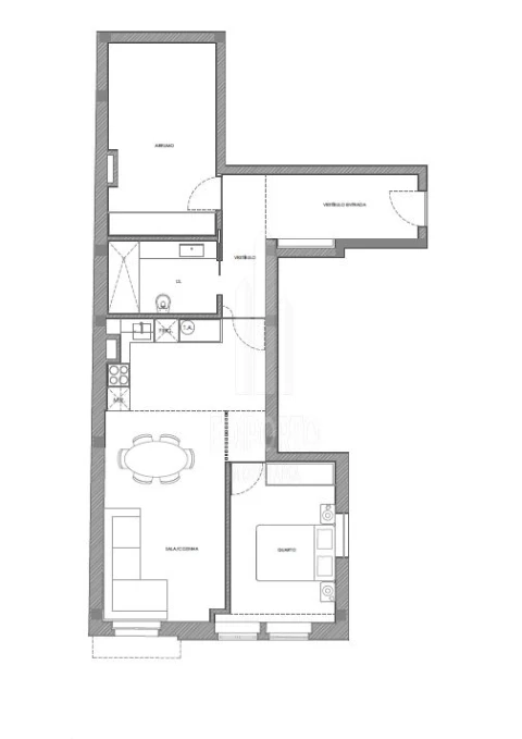 Apartamento T2 para Venda em Bonfim