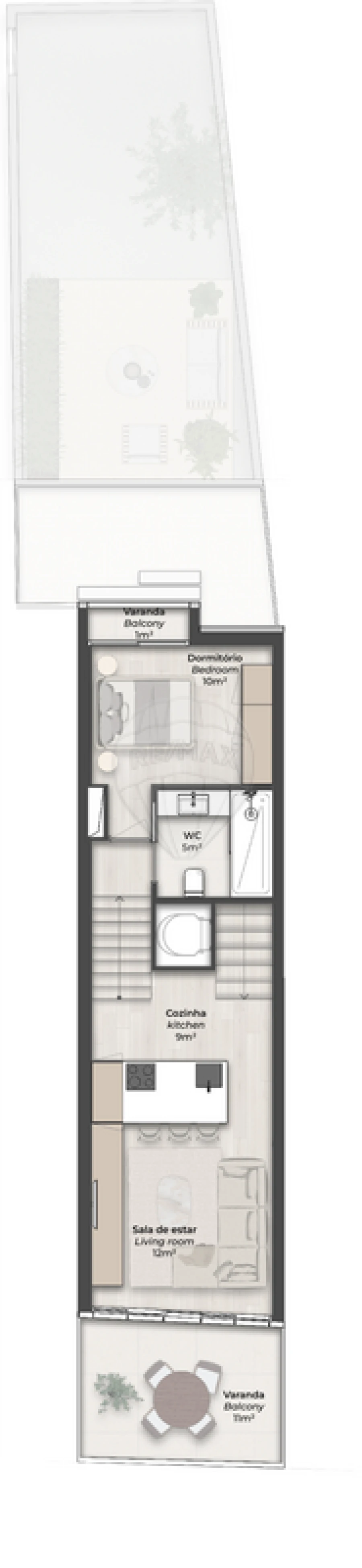 Apartamento T1 para Venda em Bonfim Foto 9