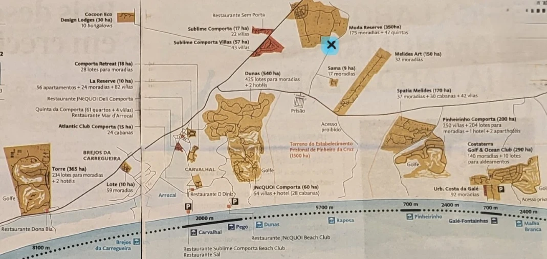 Moradia T5 para Venda em Grândola e Santa Margarida da Serra Planta 1