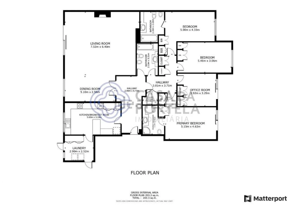 Apartamento T4 para Venda em Mafamude e Vilar do Paraíso Foto 44