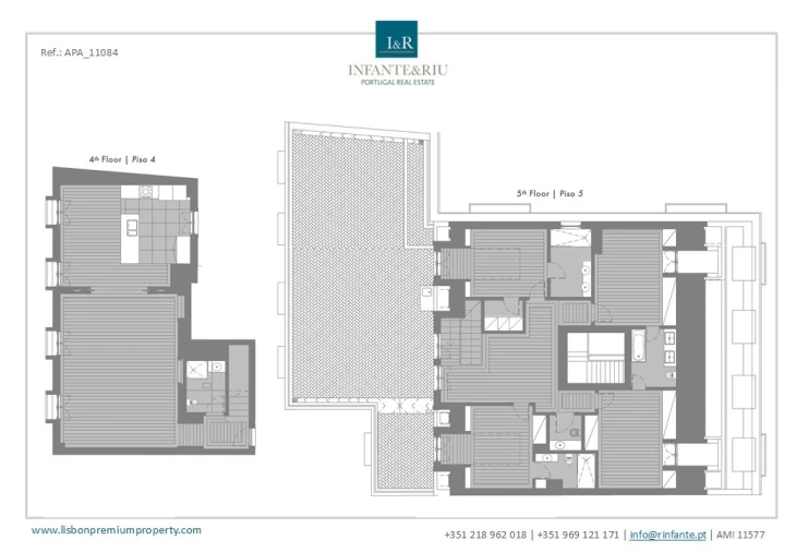 Apartamento T4 para Venda em Arroios Planta 1