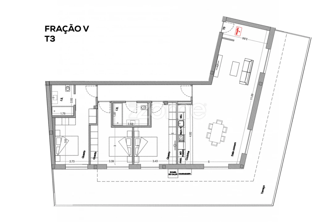 Apartamento T3 para Venda em Esposende, Marinhas e Gandra Foto 49