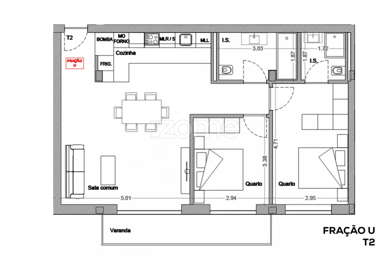 Apartamento T2 para Venda em Esposende, Marinhas e Gandra Foto 49
