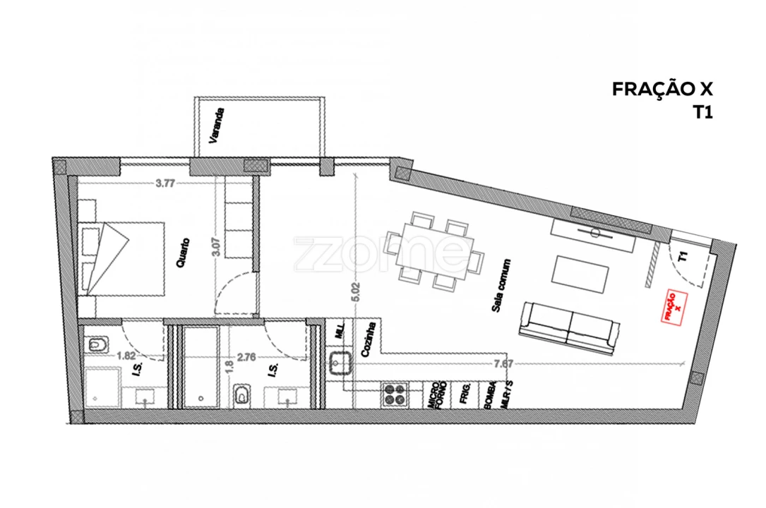 Apartamento T1 para Venda em Esposende, Marinhas e Gandra Foto 49