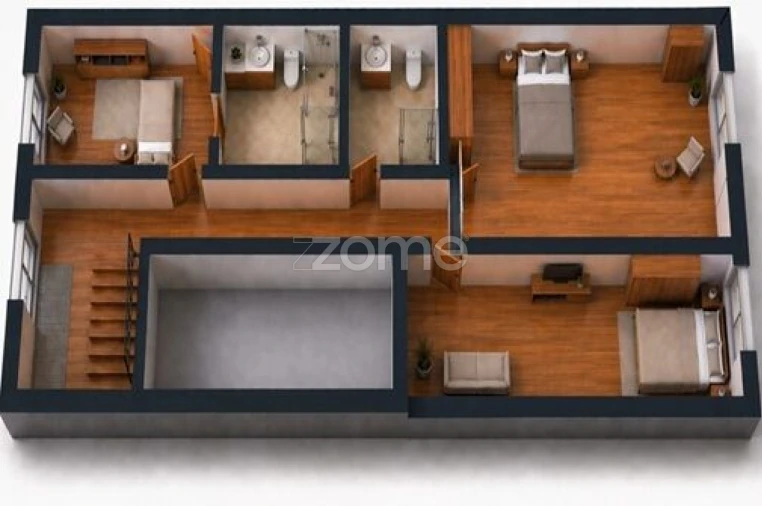 Moradia T4 para Venda em Cercosa Planta 1