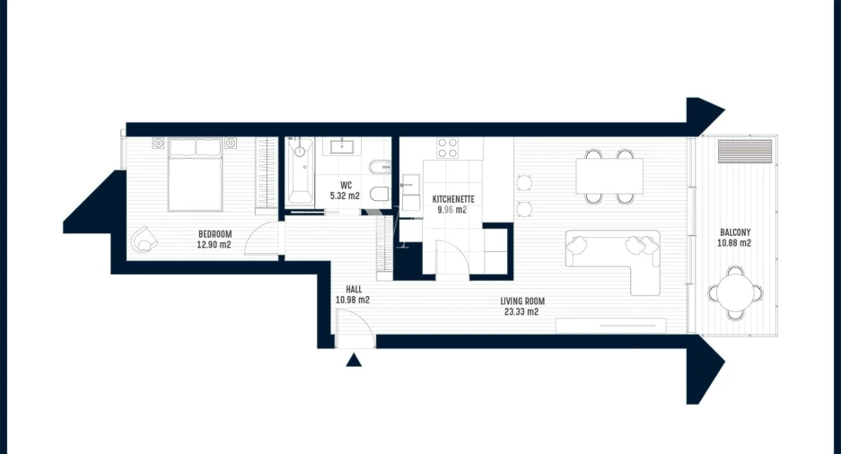 Apartamento T1 para Venda em Armação de Pera Foto 21