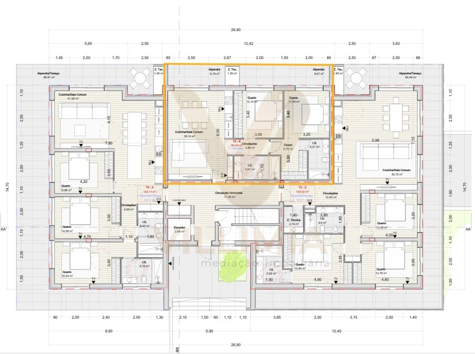 Apartamento T2 para Venda em Arcozelo Foto 2