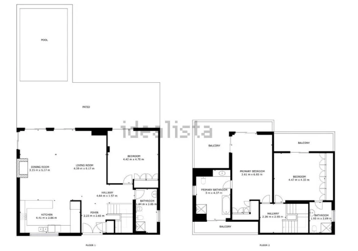 Moradia T3 para Venda em Vau Planta 1
