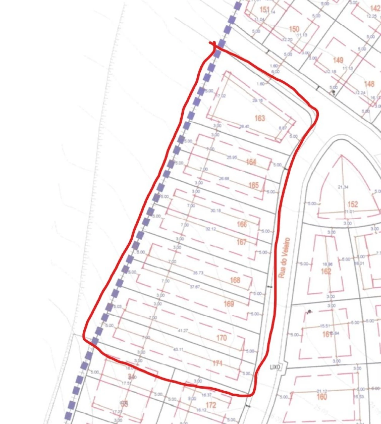 Terreno P/ Prédio para Venda em Vau Planta 2