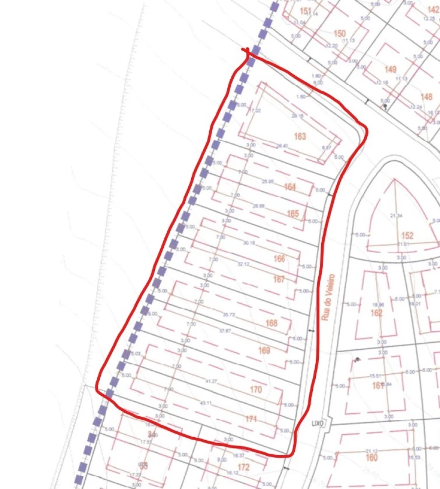 Terreno P/ Prédio para Venda em Vau Planta 2