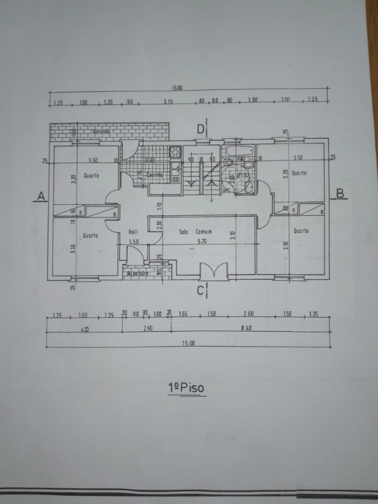 Moradia T6 para Venda em Vau Planta 2