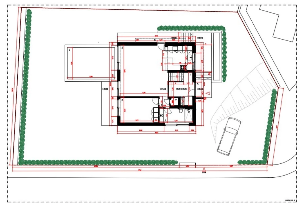 Moradia T3 para Venda em Vau Planta 2