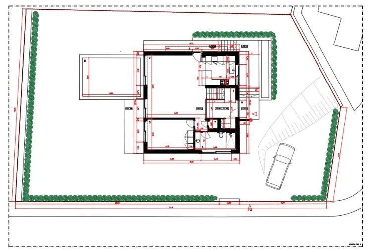 Moradia T3 para Venda em Vau Planta 2