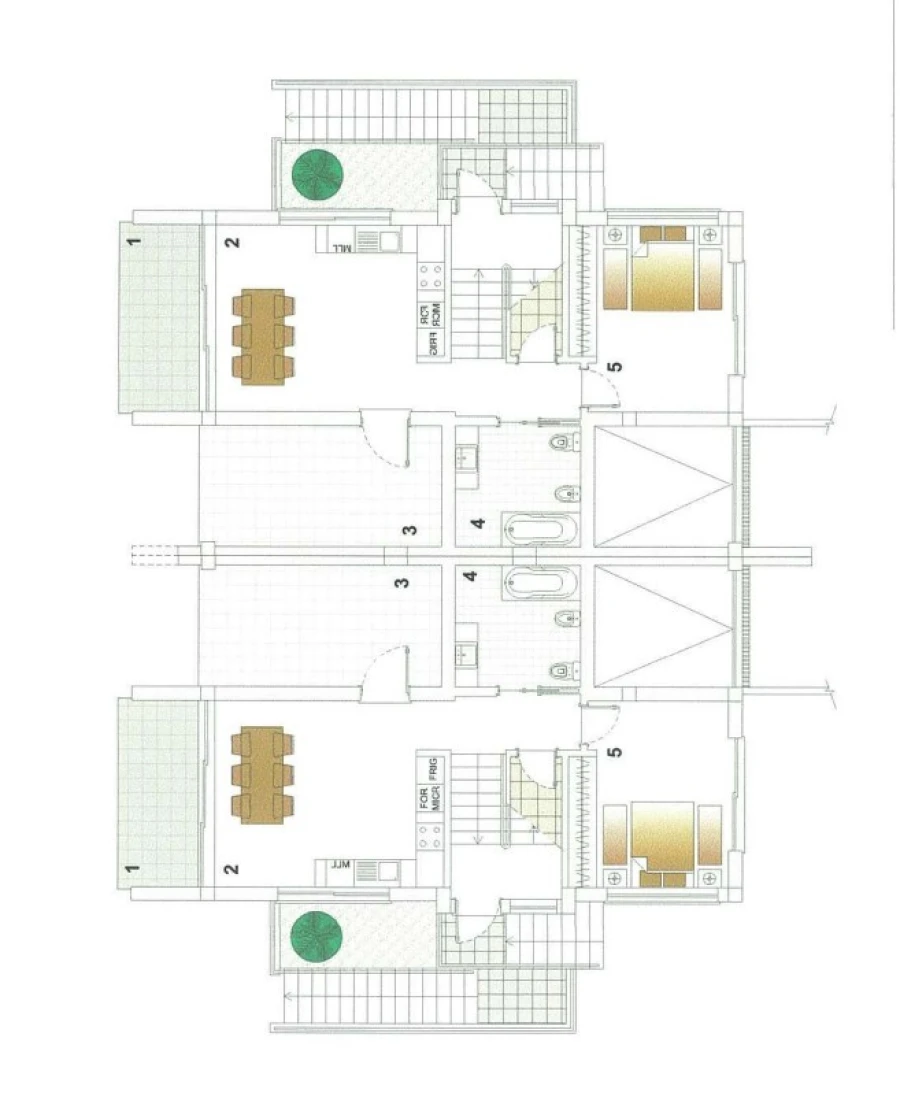 Moradia T20 para Venda em Vau Planta 1