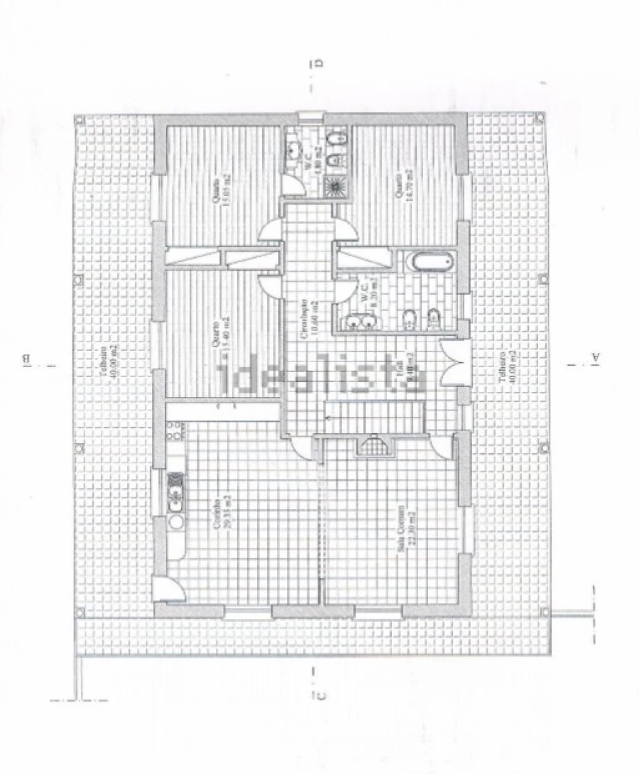 Moradia T4 para Venda em Vau Planta 1