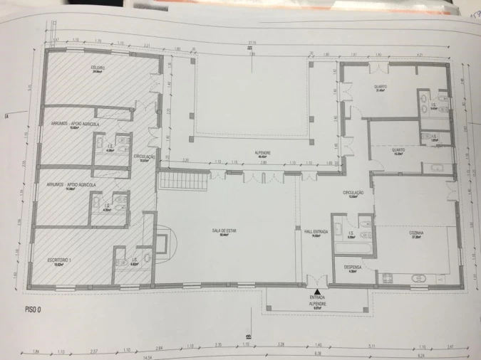 Quinta T6 para Venda em Torrão Planta 1