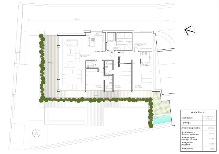Apartamento T3 para Venda em Cascais e Estoril Planta 1
