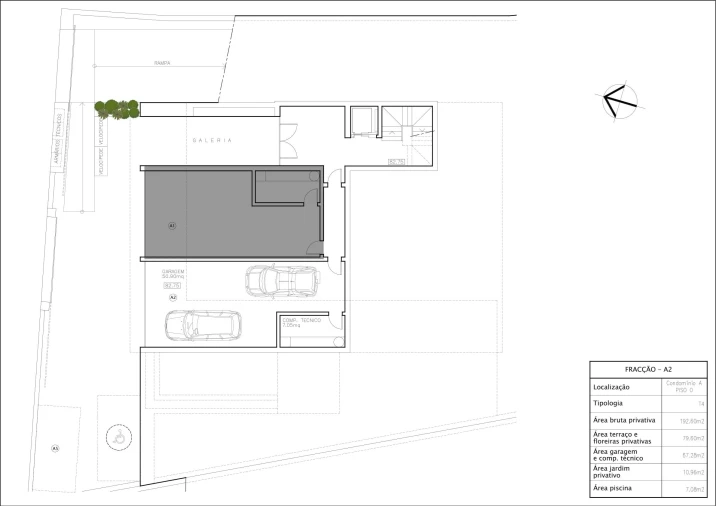 Apartamento T3 para Venda em Cascais e Estoril Planta 2