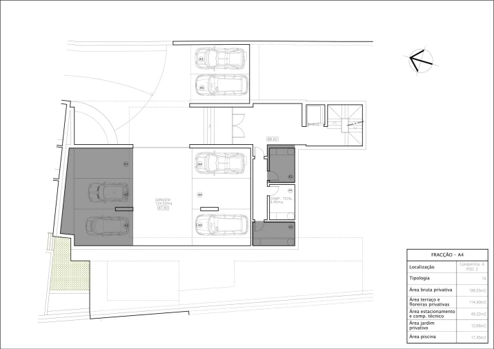 Apartamento T4 para Venda em Cascais e Estoril Planta 2