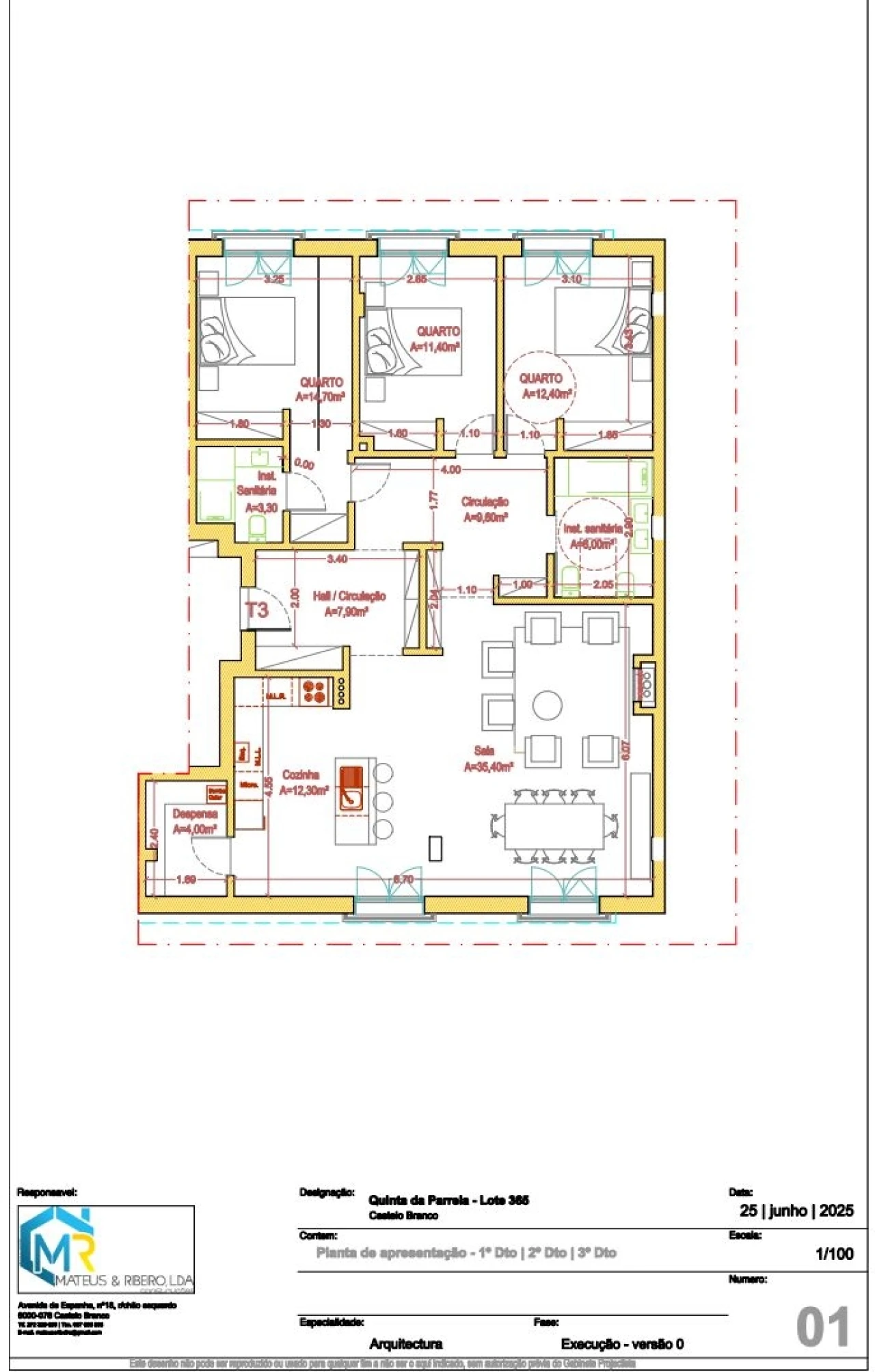 Apartamento T3 para Venda em Castelo Branco Foto 5