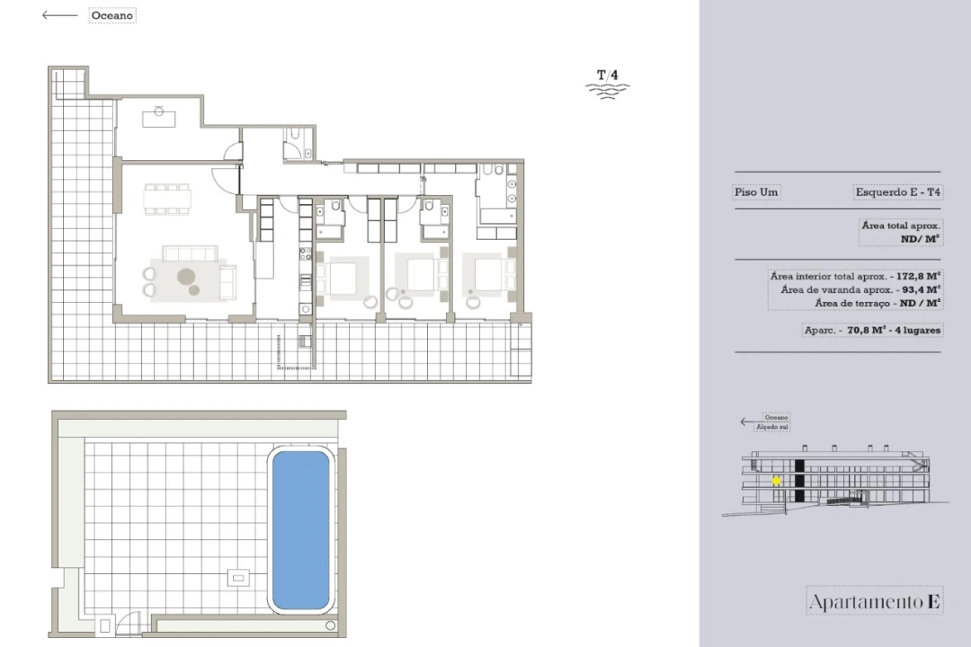 Apartamento T4 para Venda em Canidelo Foto 24