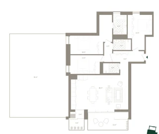 Apartamento T3 para Venda em Santa Marinha e São Pedro da Afurada