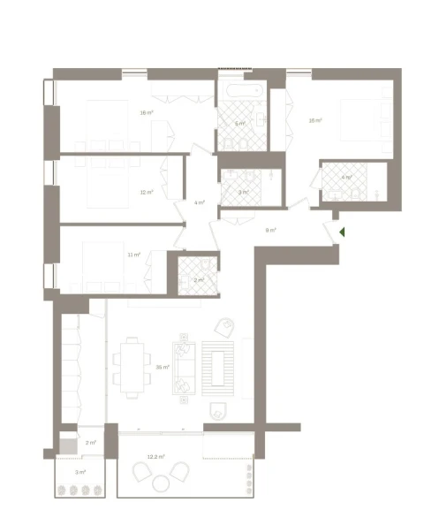 Apartamento T4 para Venda em Santa Marinha e São Pedro da Afurada