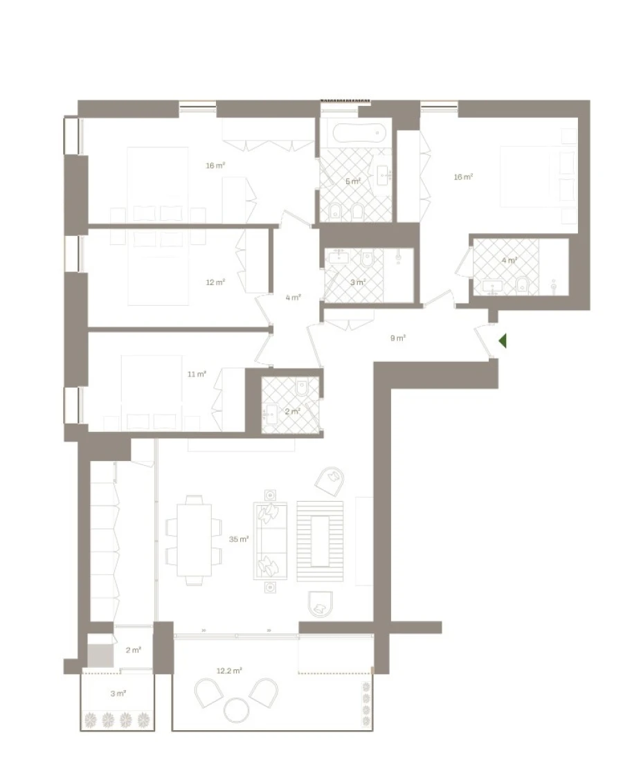 Apartamento T4 para Venda em Santa Marinha e São Pedro da Afurada Foto 23