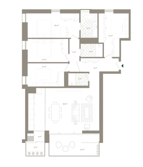 Apartamento T4 para Venda em Santa Marinha e São Pedro da Afurada