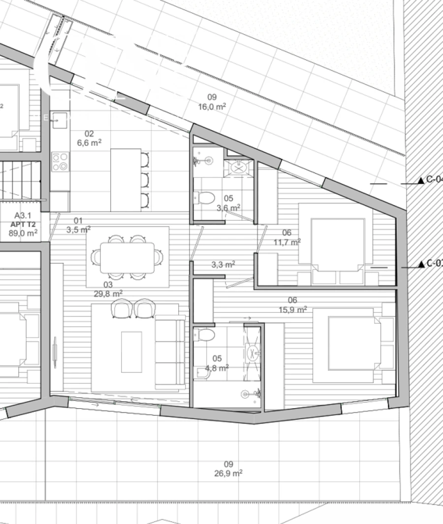 Apartamento T2 para Venda em Matosinhos e Leça da Palmeira Foto 16