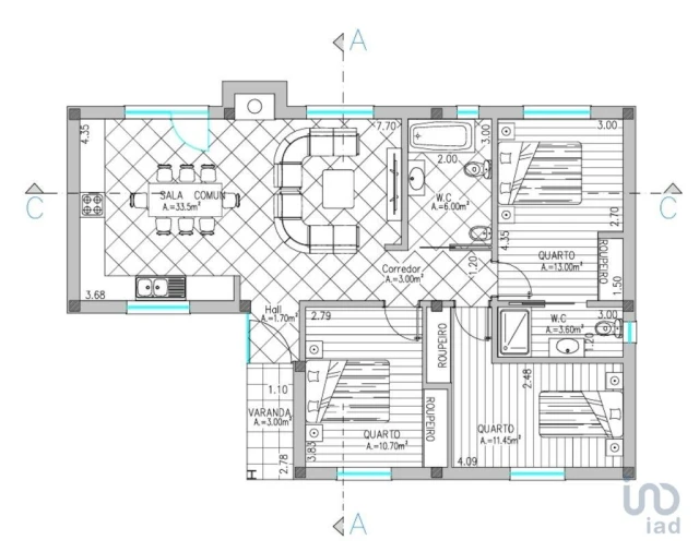 Moradia T3 para Venda em Louriçal Foto 9