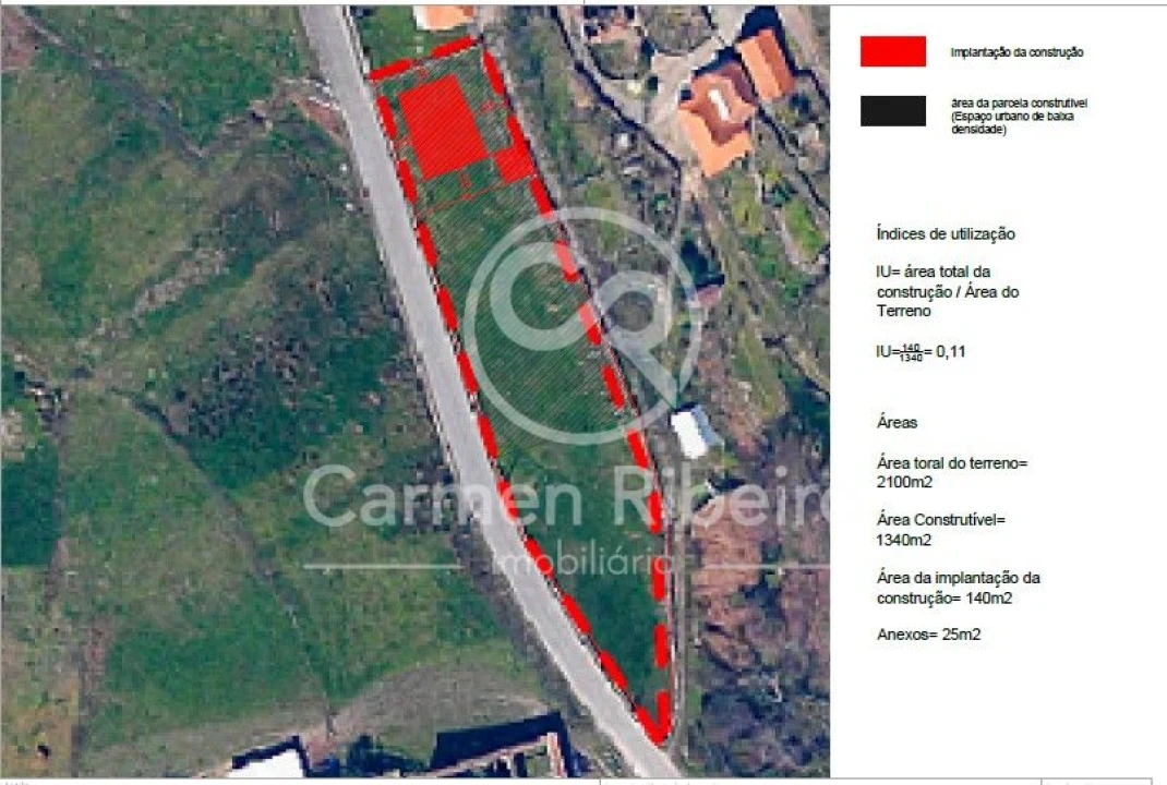 Terreno para Venda em Anjos e Vilar do Chão Foto 1