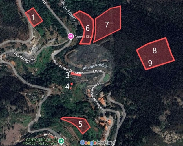 Terreno para Venda em Cabreiros e Albergaria da Serra