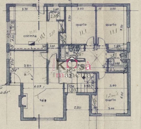 Moradia T3 para Venda em Santo Andre Foto 53