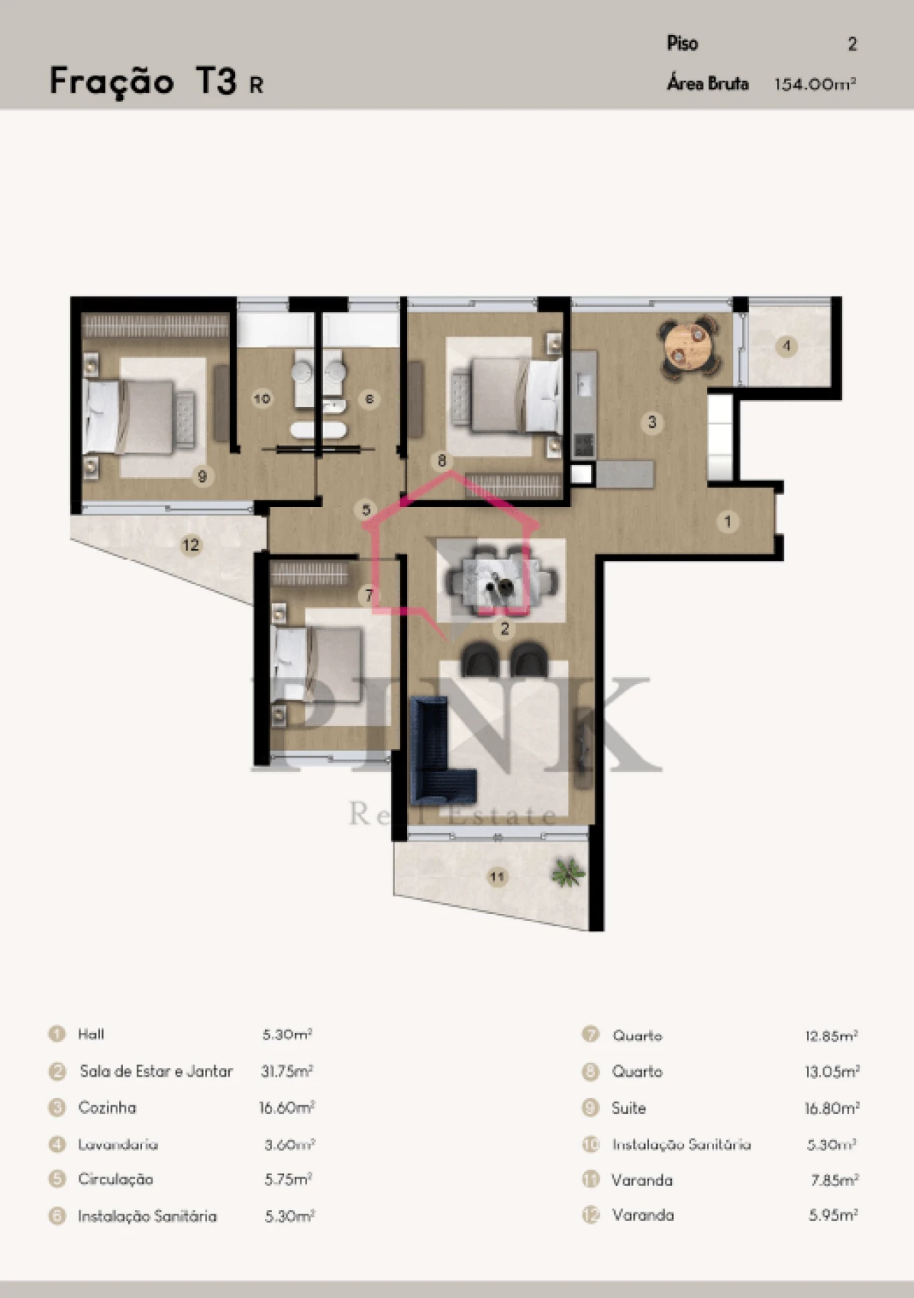 Apartamento T3 para Venda em Camara de Lobos Foto 11