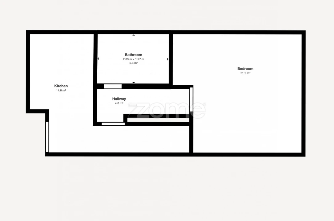 Apartamento T1 para Arrendamento em Santa Marinha e São Pedro da Afurada Foto 34