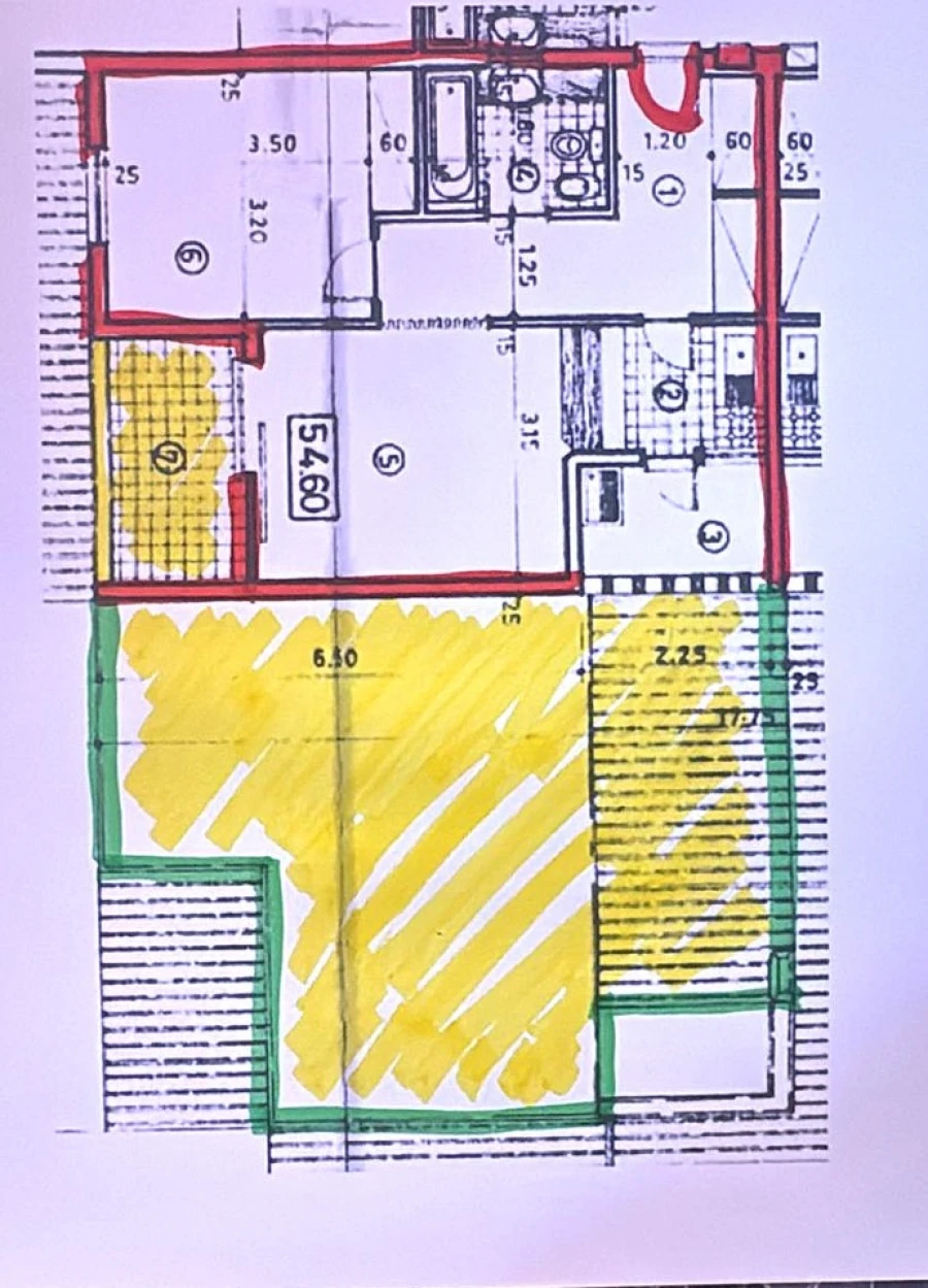 Apartamento T1 para Venda em Albufeira e Olhos de Água Planta 2