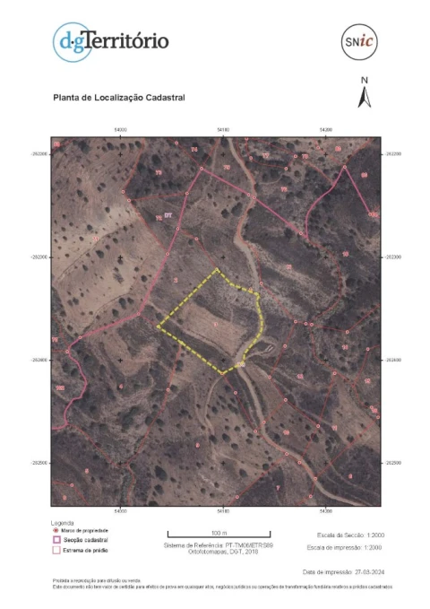 Terreno Agricola ou Rústico para Venda em Odeleite