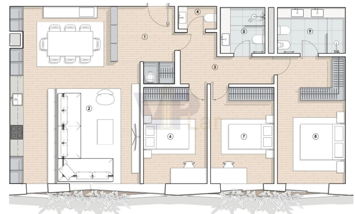 Apartamento T3 para Venda em Paranhos Foto 8