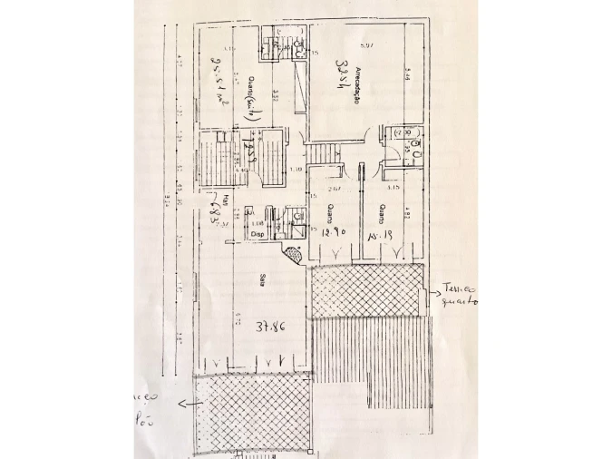 Apartamento T3 para Venda em Sesimbra (Castelo) Planta 1